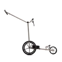 Ticad Voyage Elektrotrolley 11 Ticad Voyage Elektrotrolley -Golfausrüstung 02 TiCad Voyage Profilansicht GFK Rad Web 1280x1280