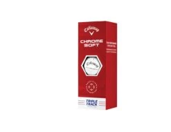 Callaway Chrome Soft TripleTrack Bälle 12 Stk. 15 Callaway Chrome Soft TripleTrack Bälle 12 Stk. -Golfausrüstung Chrome Soft Triple Track White 2022 Sleeve 003 1280x1280