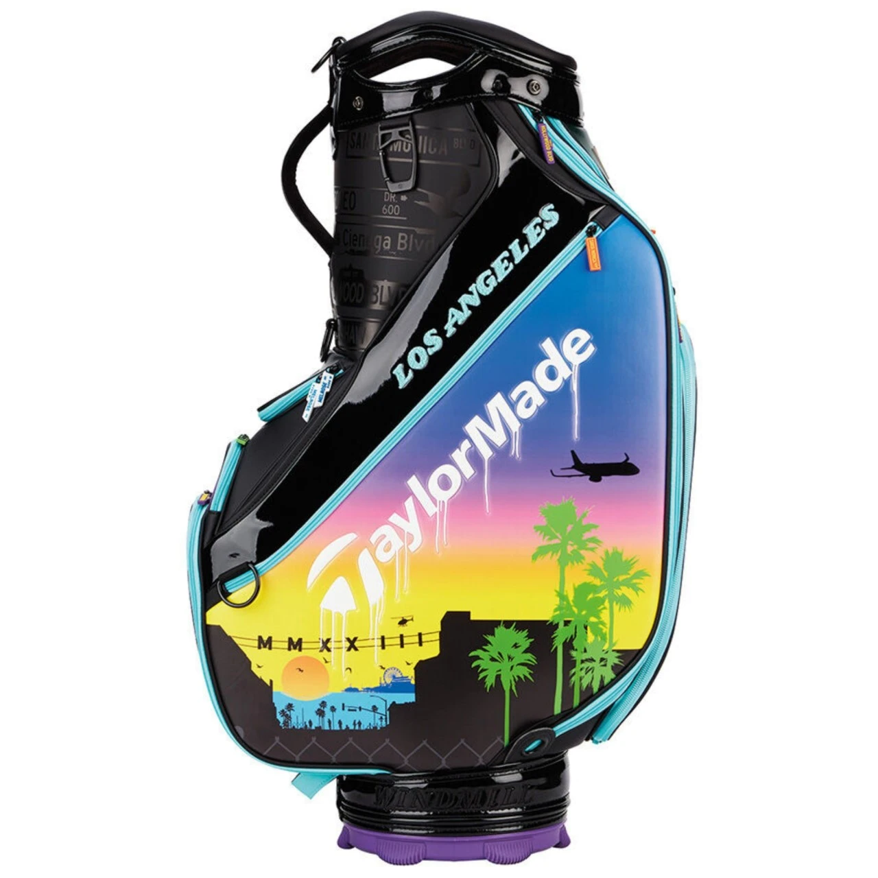 TaylorMade SUMMER COMMEMORATIVE STAFF BAG LIMITIERT 1 TaylorMade SUMMER COMMEMORATIVE STAFF BAG LIMITIERT